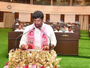 TRS MLA Reveals His Love Story In Assembly