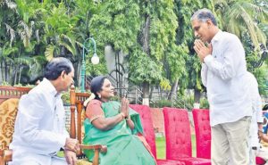 Is it the end of ‘rift’ between KCR’s family and Harish?