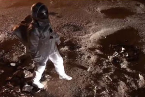 Viral Video: Astronaut’s ‘Moonwalk’ On Bengaluru Road