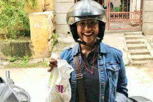 Meet Janani -Hyd’s Swiggy woman delivery partner